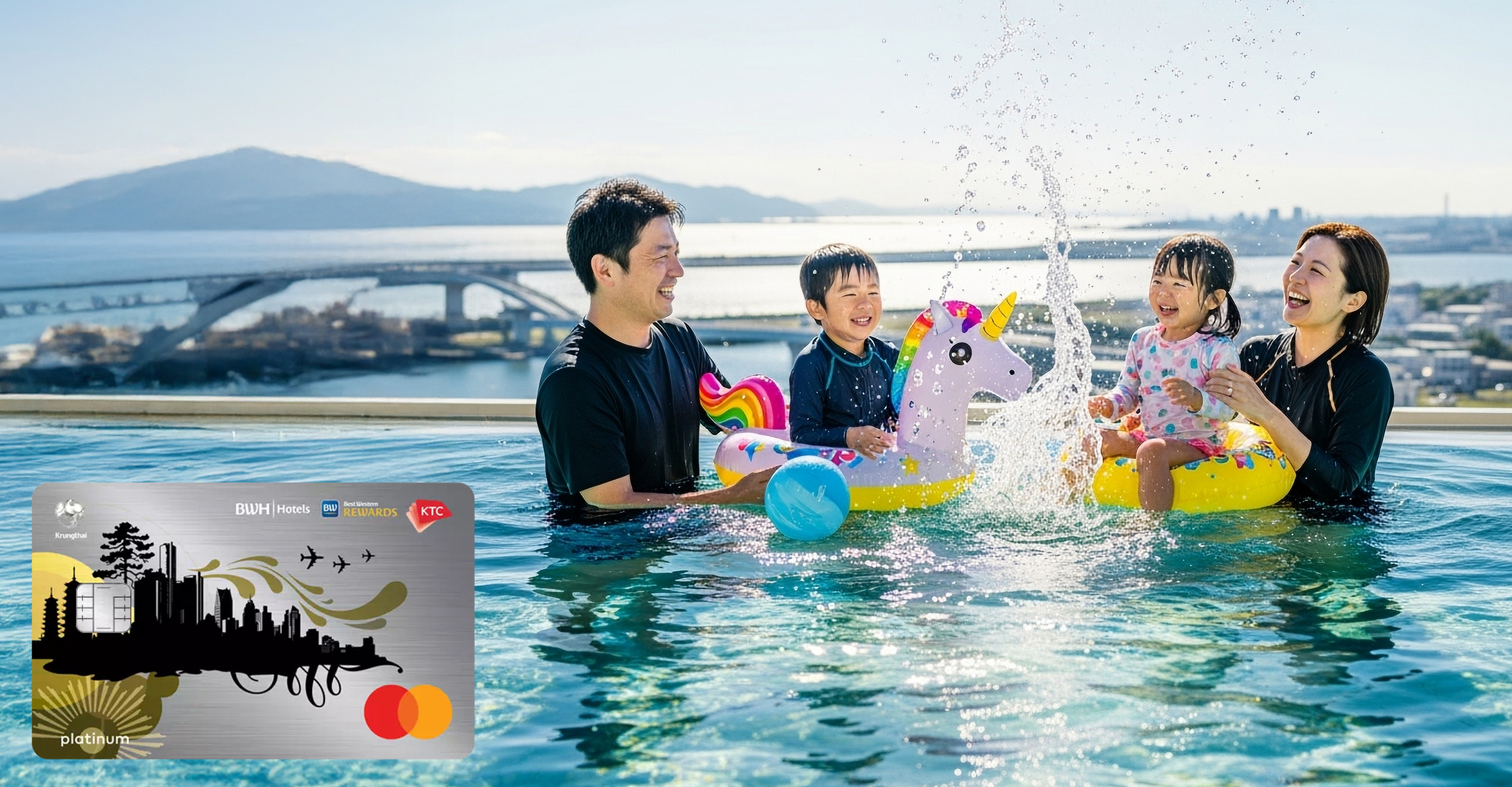 โปรโมชั่นสุดพิเศษปี 2569 สำหรับผู้ถือบัตร KTC–Best Western Platinum Mastercard